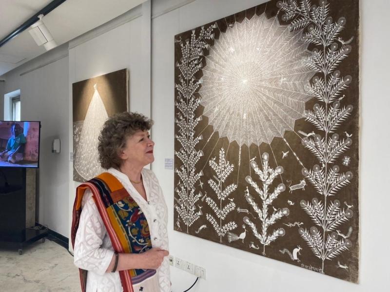 British Council Exhibits Warli Art for India Craft Week 2021