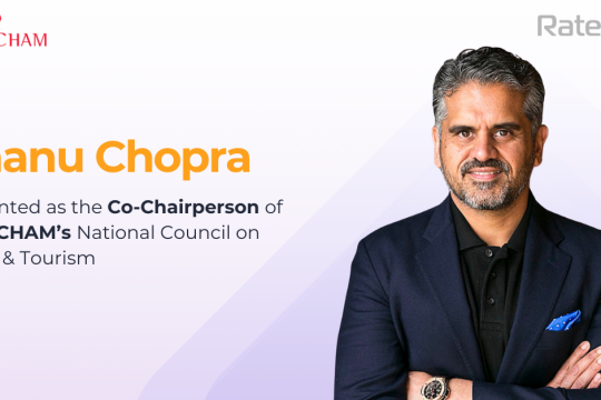 Bhanu Chopra appointed as Co-Chair for ASSOCHAM’s National Council on Travel & Tourism