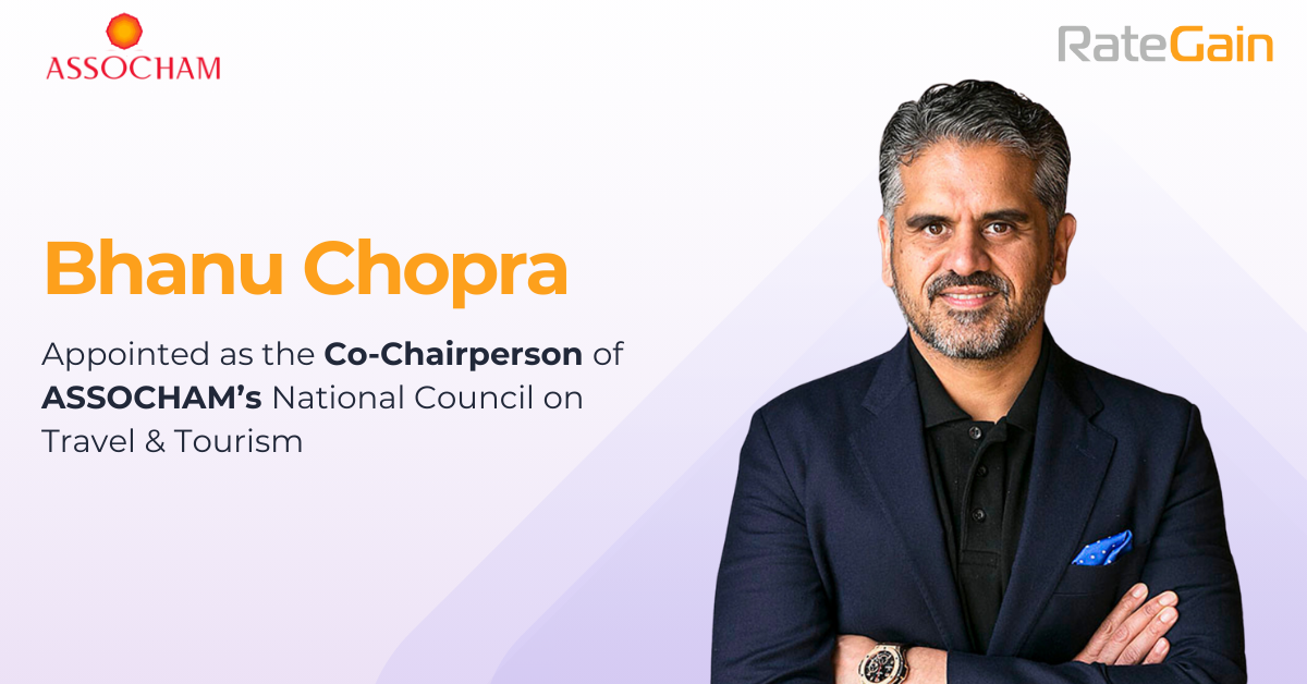 Bhanu Chopra appointed as Co-Chair for ASSOCHAM’s National Council on Travel & Tourism
