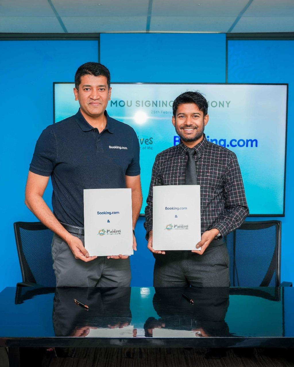 MMPRC & Booking.com sign MoU to boost Maldives tourism