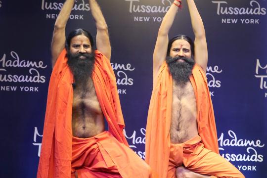 Madame Tussauds Unveils Wax Figure Honoring Swami (Baba) Ramdev