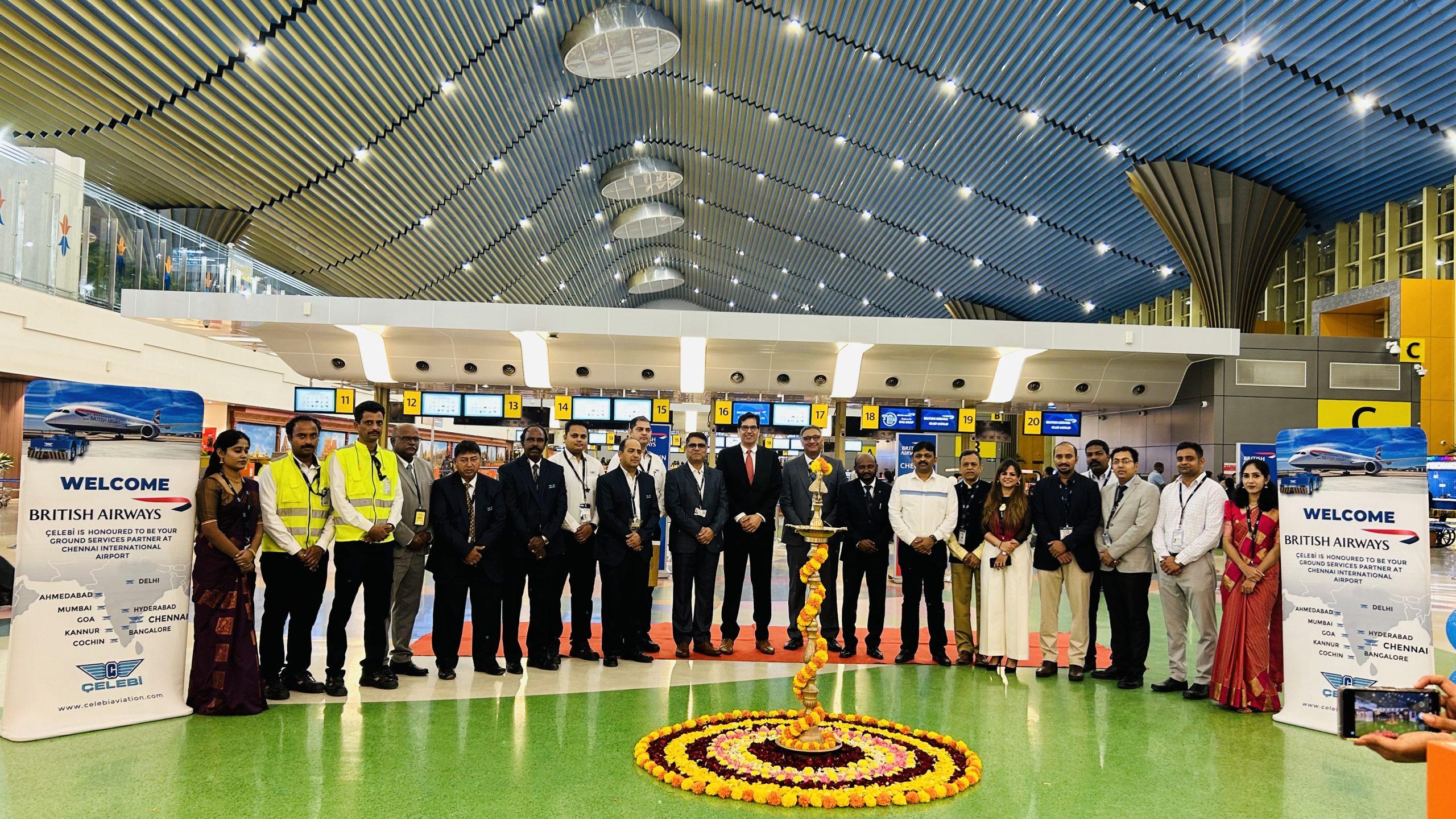Çelebi India Joins Hands With British Airways at Chennai Airport
