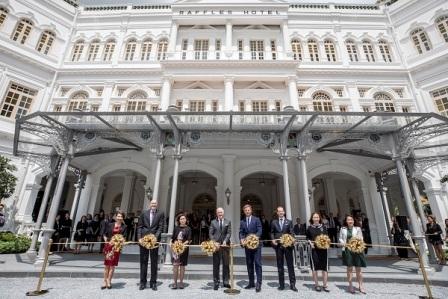 Raffles Singapore Officially Marks Its Return