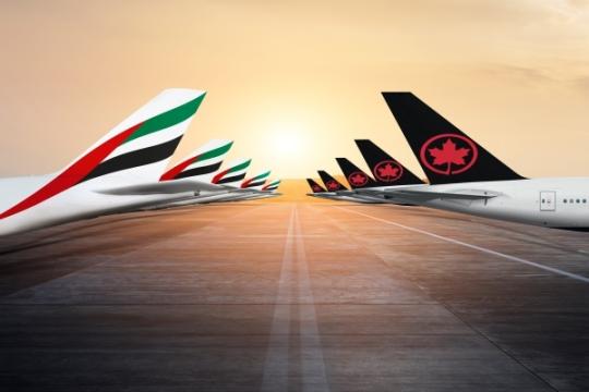 Emirates & Air Canada Form Strategic Partnership