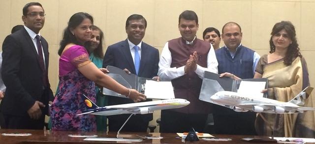 Etihad & Jet sign tourism agreement with Maharashtra