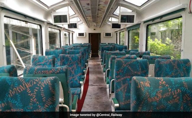 Railways Commission 2nd Vistadome Coach on Mumbai – Goa route