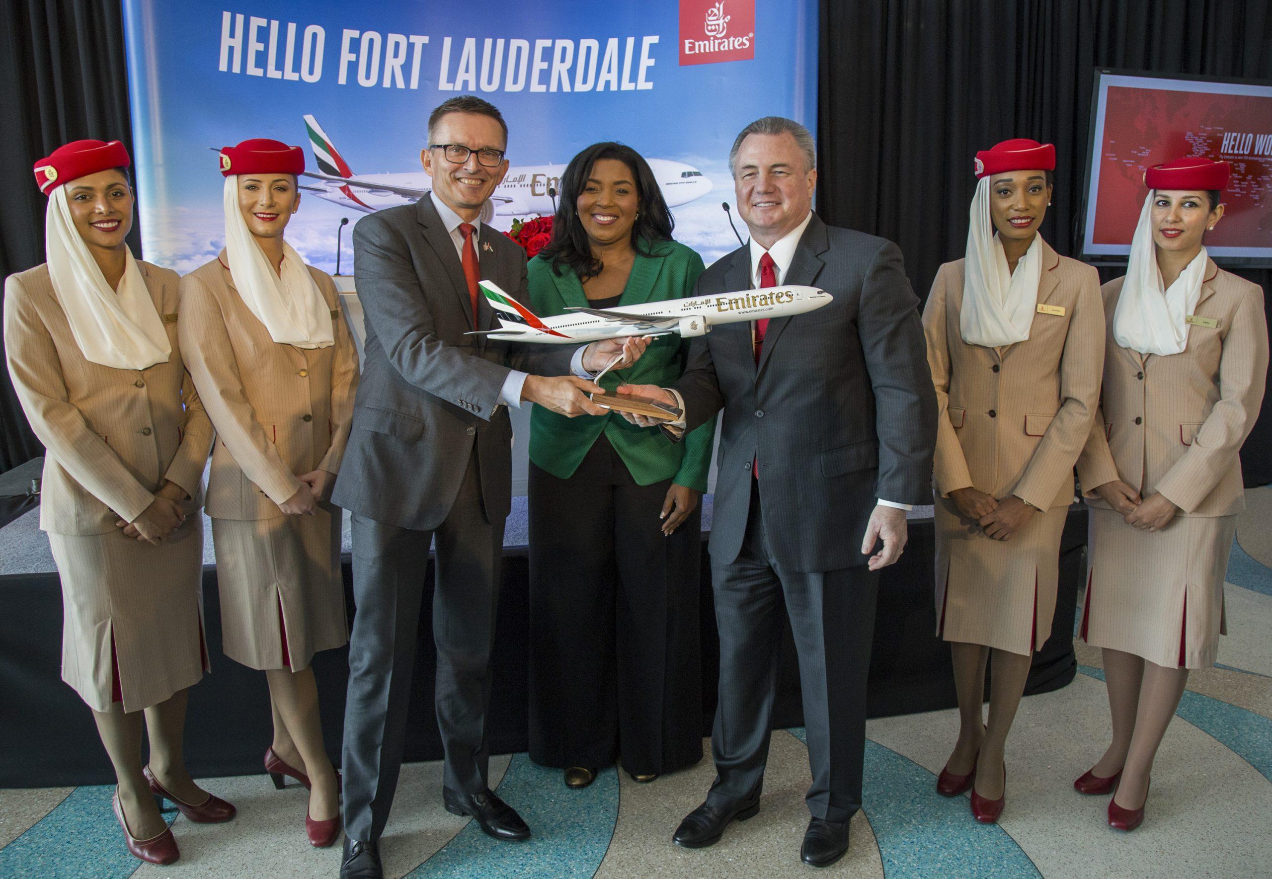 Emirates starts Fort Lauderdale service