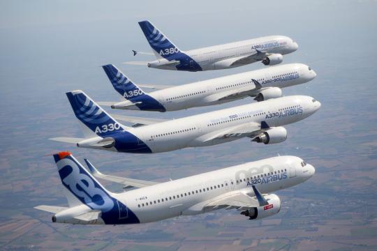 Airbus revises production rates