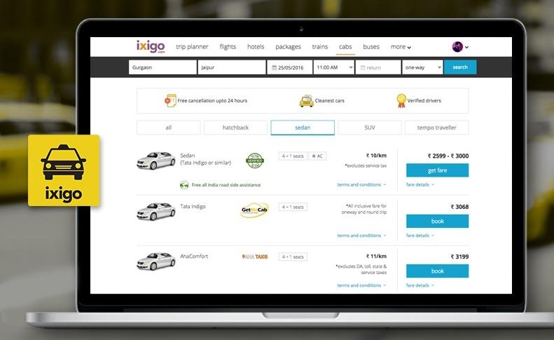 ixigo introduces outstation cab booking with reverse bidding model