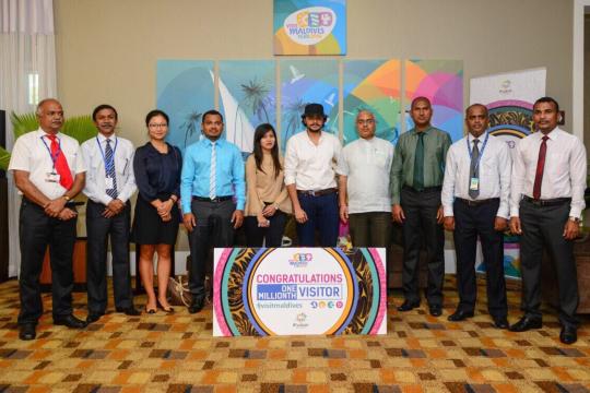 Maldives welcomes 1,000,000th visitor of Visit Maldives Year 2016