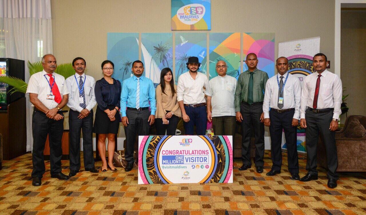 Maldives welcomes 1,000,000th visitor of Visit Maldives Year 2016