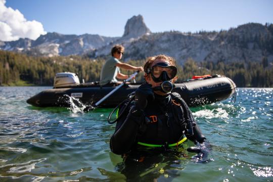 Mammoth Lakes Pledges $100K with Clean Up the Lake to Preserve Lakes