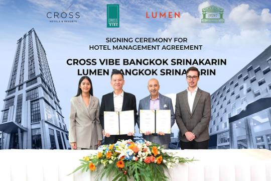 Cross Hotels & Resorts signs HMA deal in Bangkok