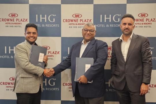 IHG & Girija Land Ventures Pvt Ltd join hands to develop Crowne Plaza Resort Jim Corbett