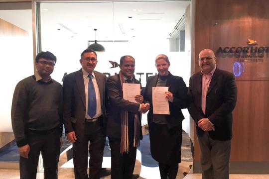 AccorHotels partners with AITTC