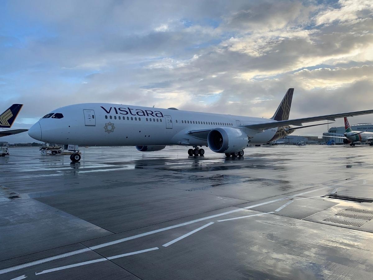 Vistara Makes Long-Haul Debut with Delhi-London Flight