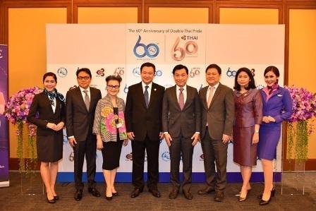 TAT Joins Forces with THAI to Promote 60th Anniversary