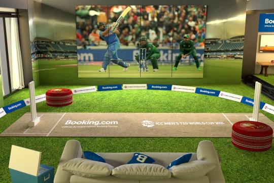 Booking.com unveils ‘The T20 Pavilion’