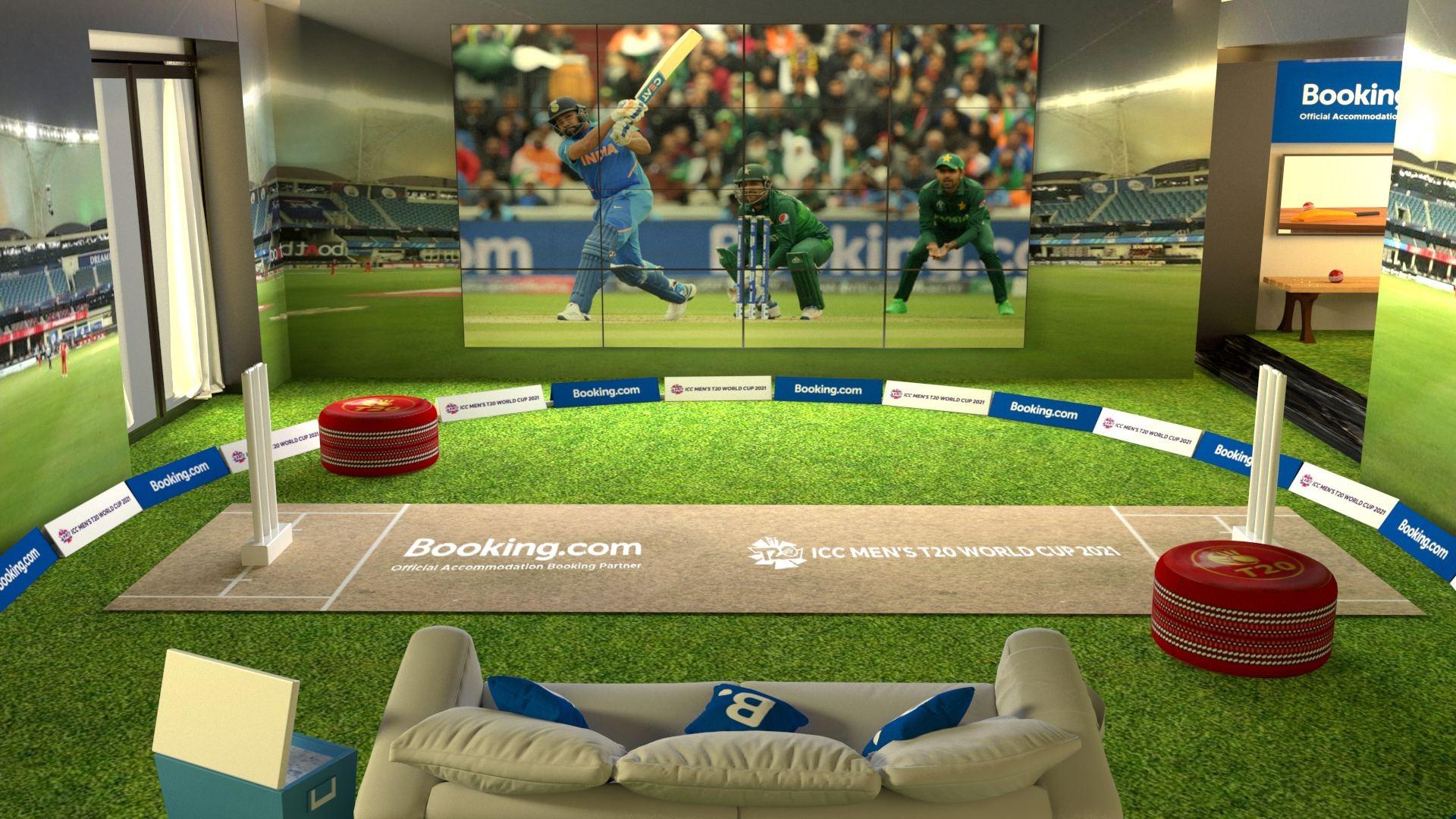 Booking.com unveils ‘The T20 Pavilion’
