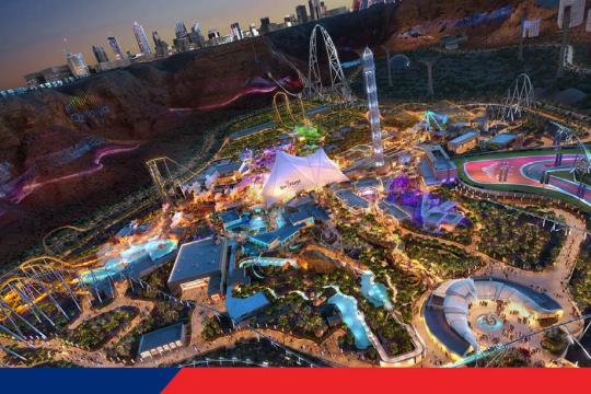 Think Strawberries to represent Six Flags & Aquarabia Qiddiya City in India