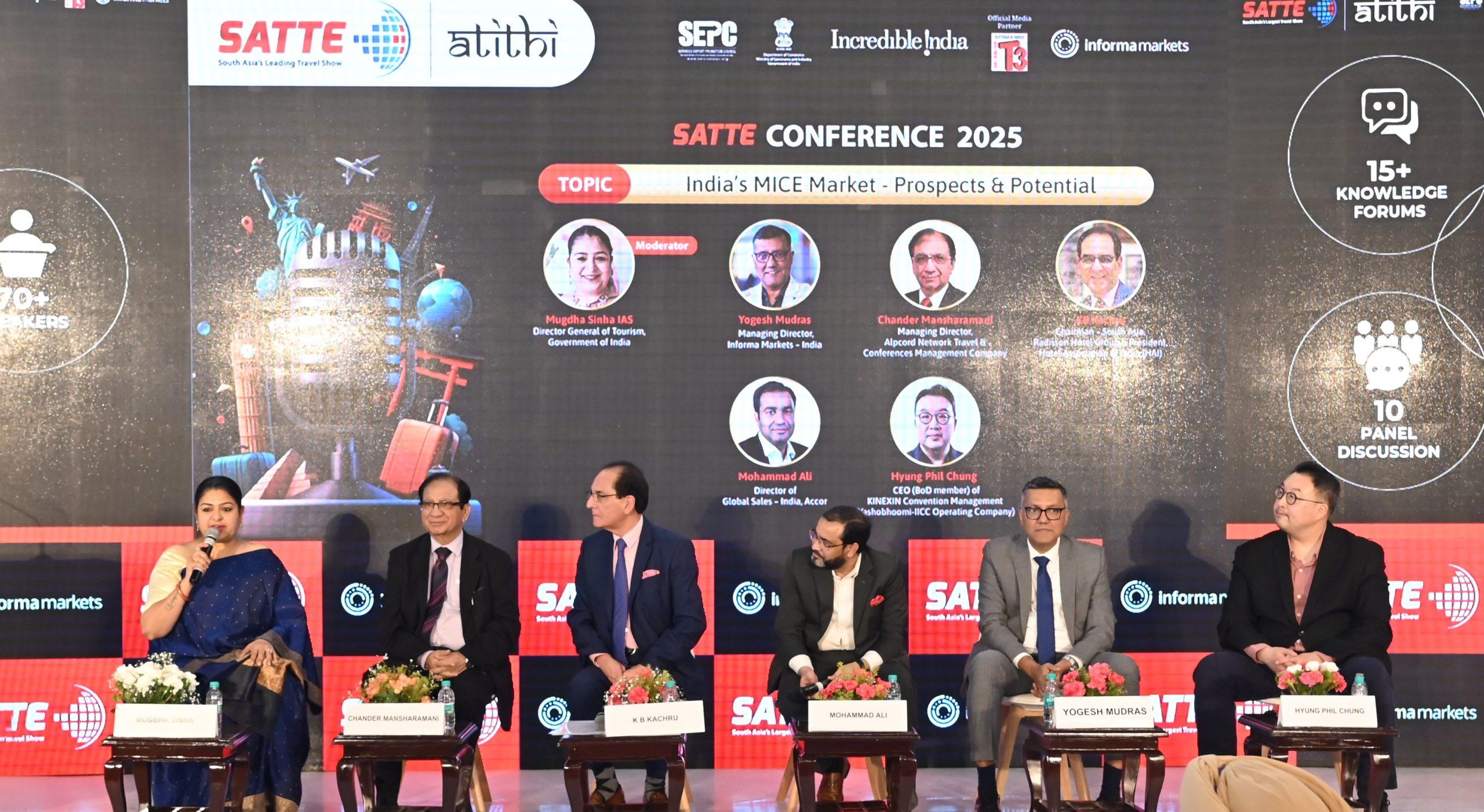 India’s MICE prospect: SATTE panel highlights key strategies for growth