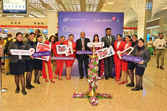 Virgin Atlantic launches second daily flight from London Heathrow to Mumbai