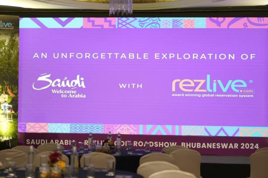 RezLive hosted Saudi Arabia roadshow in Bhubaneswar
