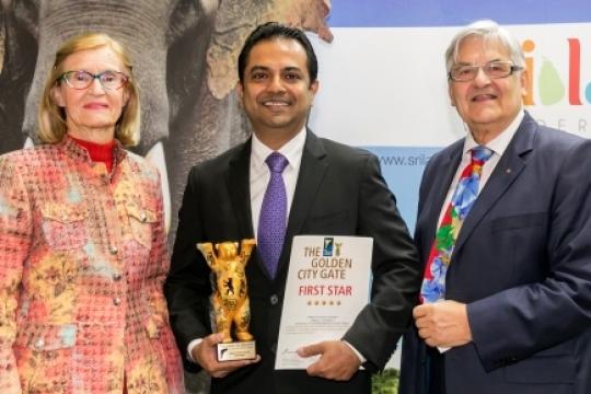 SriLankan bags three Golden City Gate Awards 2018