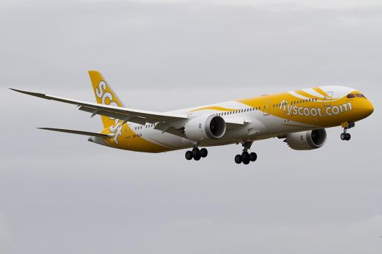Scoot commences service to India