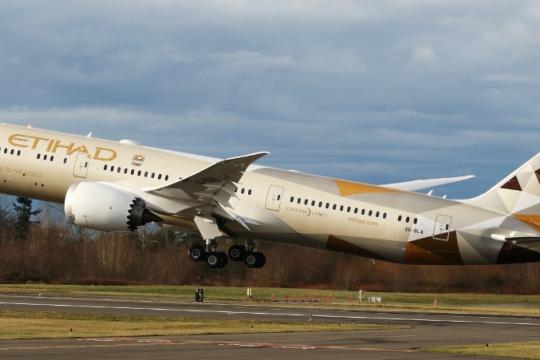 Etihad to deploy B-787 on Abu Dhabi-Geneva route