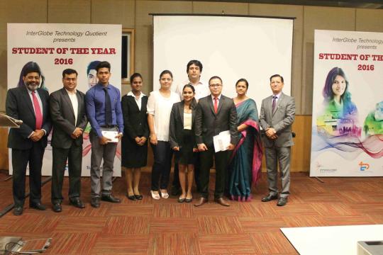 InterGlobe Technology Quotient organises 'Student of the Year 2016' contest