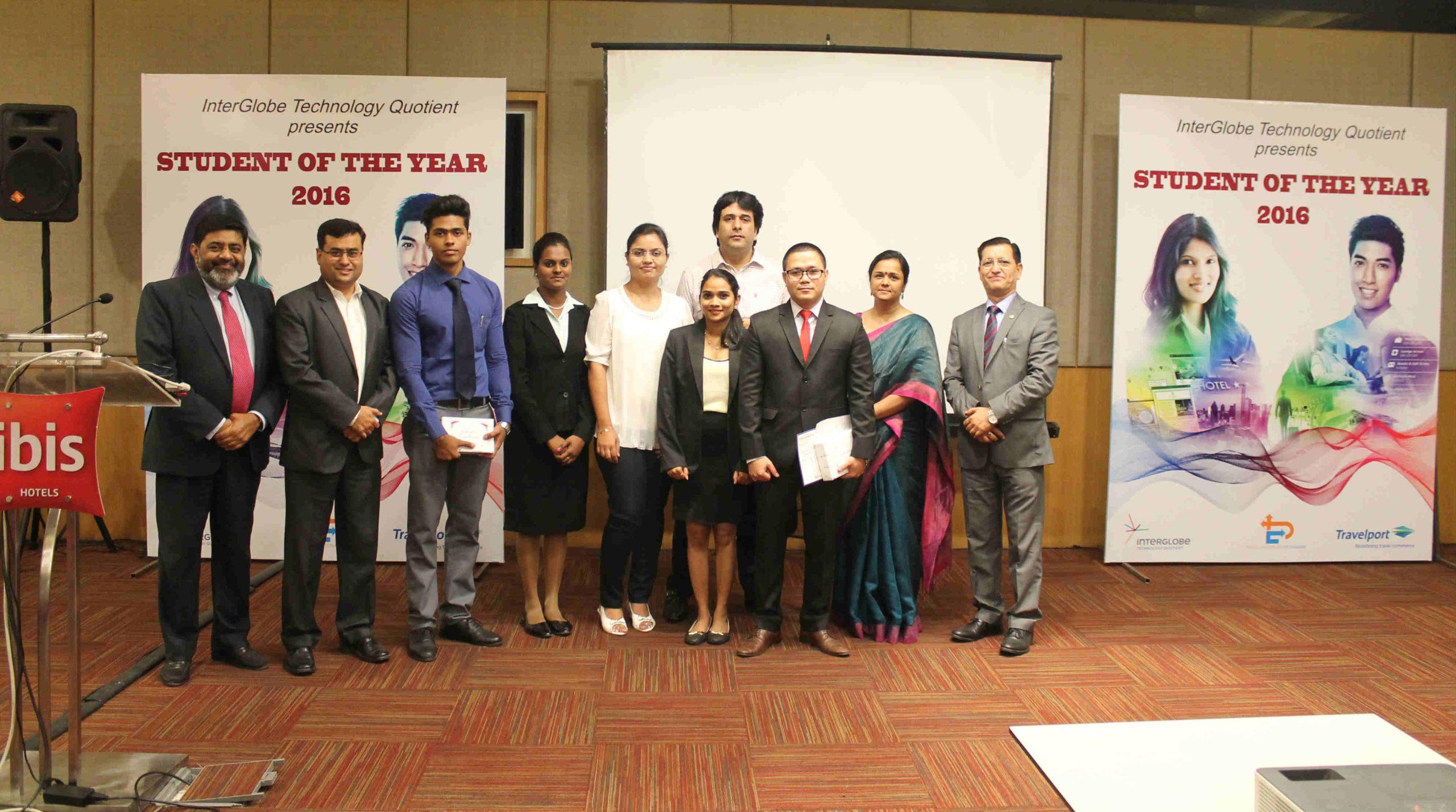 InterGlobe Technology Quotient organises 'Student of the Year 2016' contest
