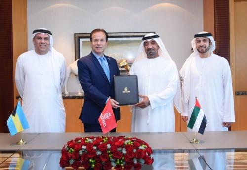 Emirates Signs Pact to Support Visitor Arrivals to The Bahamas