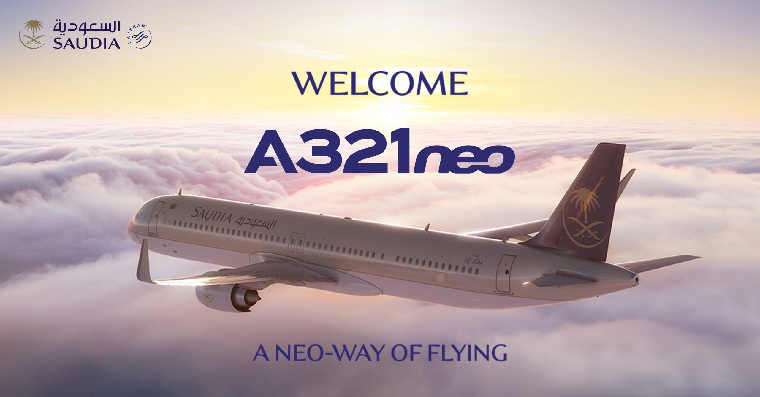 SAUDIA Fleet Expands Fleet to Add New A321neo Aircraft