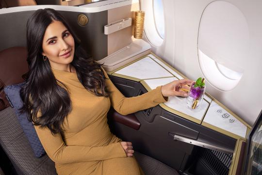 Etihad Airways Soars with Bollywood Icon Katrina Kaif as Brand Ambassador
