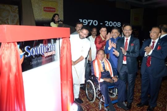 Reddy Unveils Southern Travels’ New Logo On Golden Jubilee