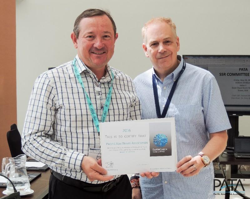 PATA receives Silver Sustainability Certification by EarthCheck