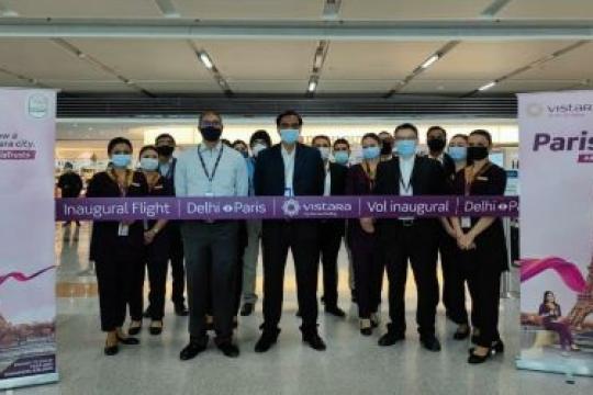 Vistara Launches Direct Flights on Delhi – Paris Route