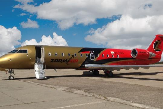Zoom Air receives delivery of Bombardier CRJ200 aircraft