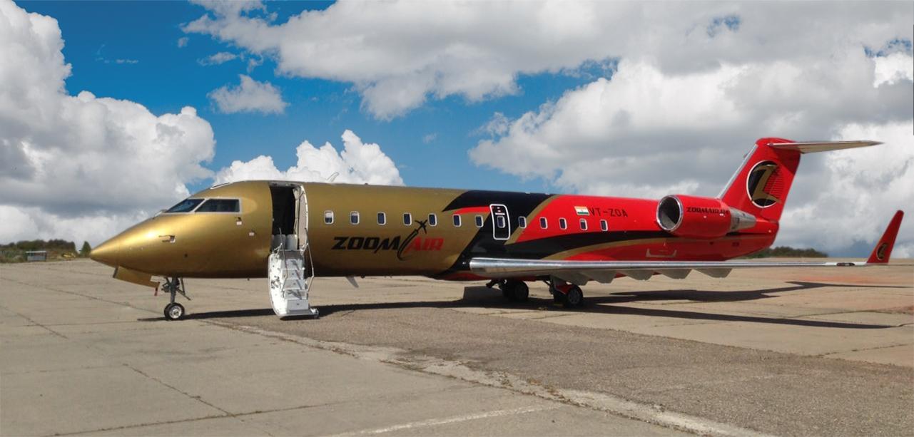 Zoom Air receives delivery of Bombardier CRJ200 aircraft