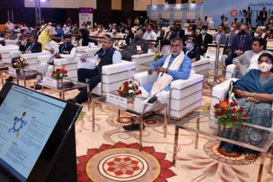 Patel attends the session on ‘Making Khajuraho–as Iconic Tourist Destination’