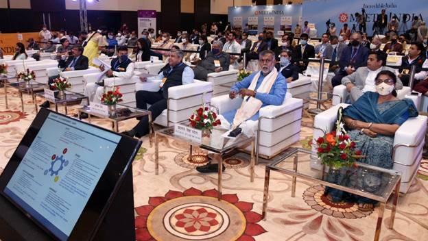 Patel attends the session on ‘Making Khajuraho–as Iconic Tourist Destination’