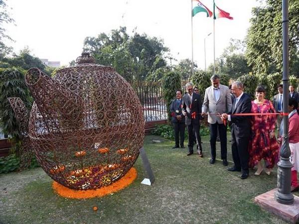 Portuguese President and Patel jointly inaugurate Cha-Chai Artwork at National Museum in New Delhi