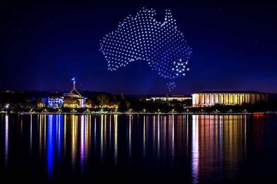 Canberra To Host ‘Flight’ – A Drone Sky Show on 24th January