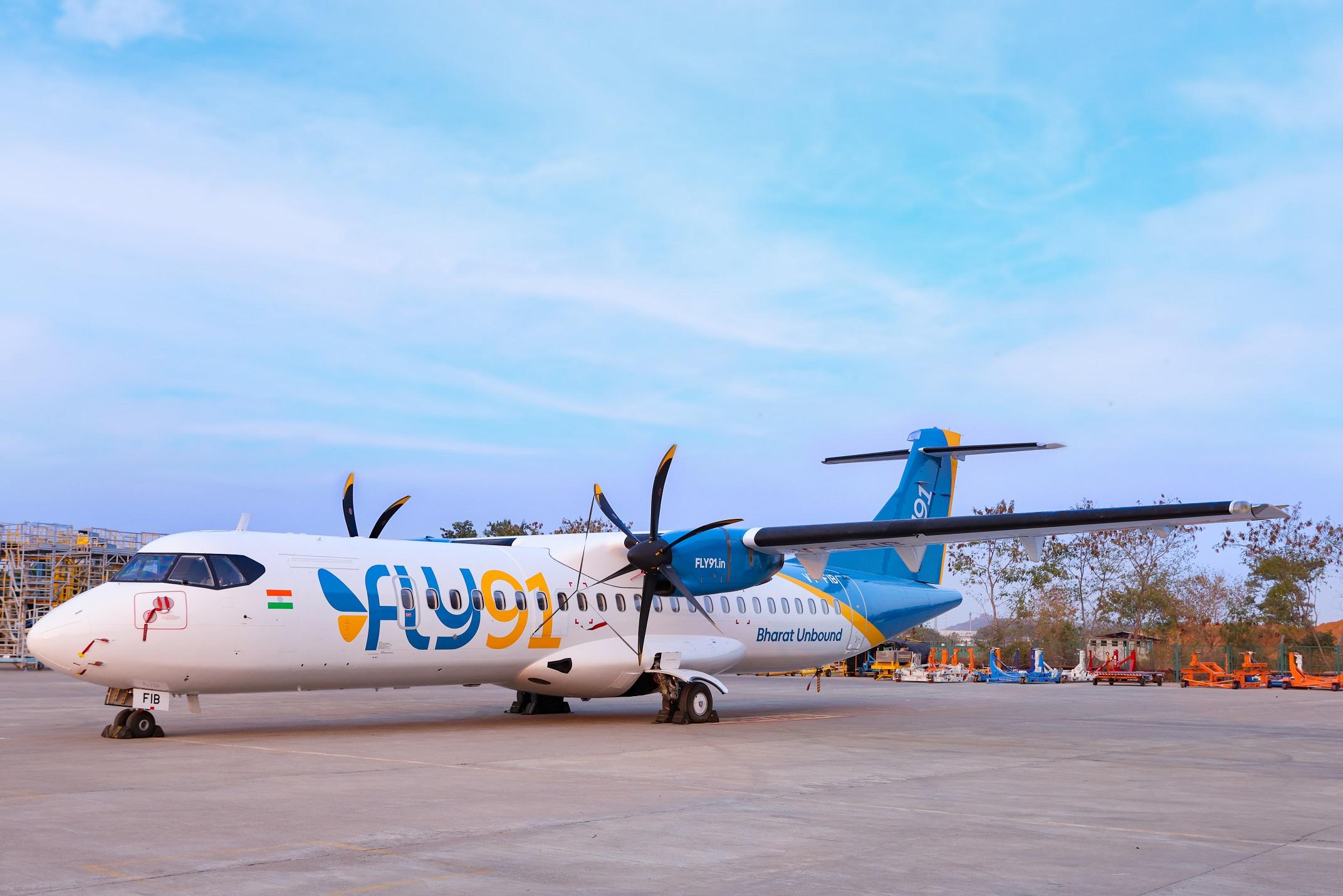 FLY91 increases Sindhudurg–Pune flights to five times weekly