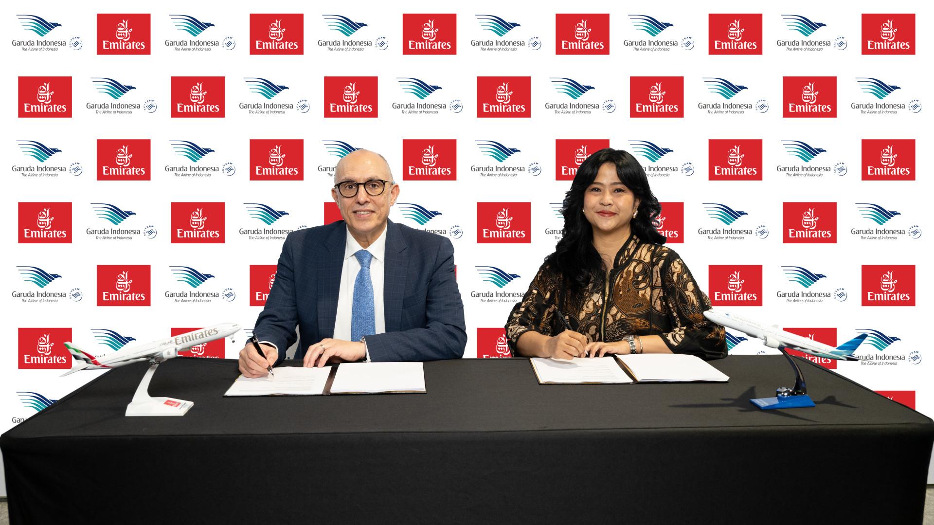 Emirates and Garuda Indonesia expand partnership to offer reciprocal loyalty benefits