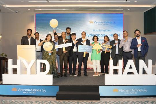 Vietnam Airlines launches nonstop flights from Hyderabad to Hanoi