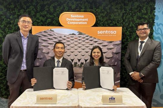Sentosa Development Corporation partners with STIC Travel Group