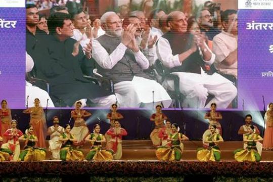 PM Inaugurates ‘Bharat Mandapam’ With Grand Cultural Presentation