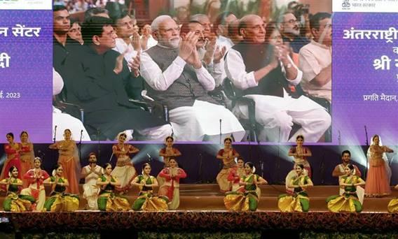 PM Inaugurates ‘Bharat Mandapam’ With Grand Cultural Presentation